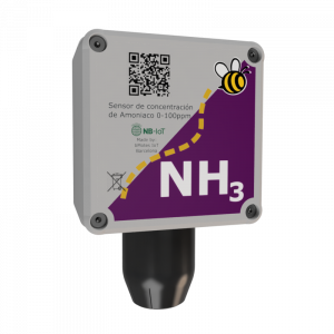 Sensor de concentración de amoniaco